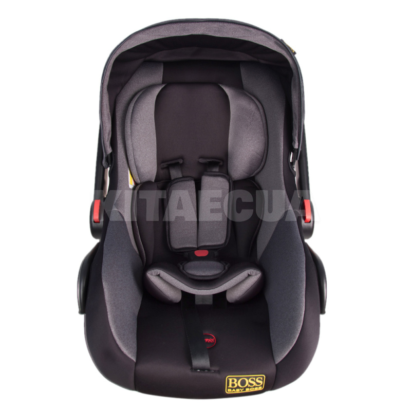 Автокрісло дитяче Happy Baby SEAT 0-25 кг чорно-сіра BOSS (HB 816) - 3