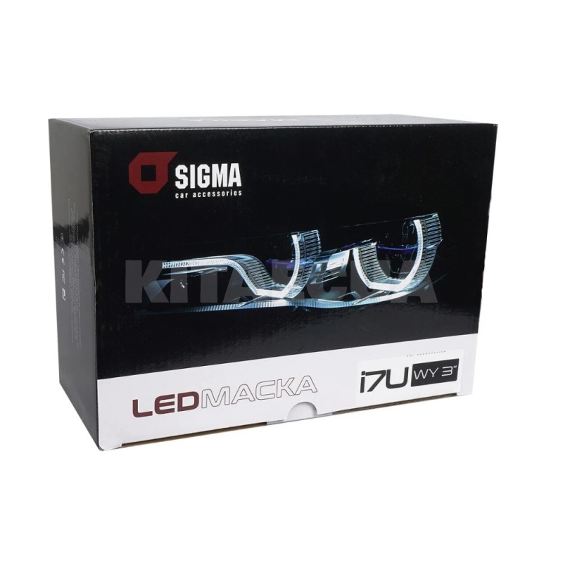 Маски для линз 3" i7U W+Y ангельские глазки SIGMA4car (41686) - 5