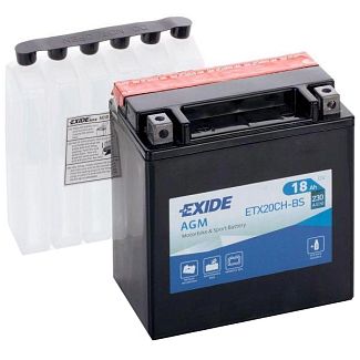 Мото акумулятор 18Ач 230А "+" зліва EXIDE