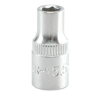 Головка торцевая 6-гранная 5.5 мм 1/4" 25 мм YATO