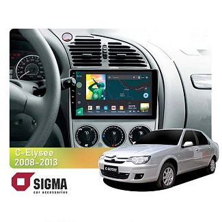 Штатна магнітола X9232 2+32 Gb 9" Citroen C-Elysee 2008-2013 SIGMA4car