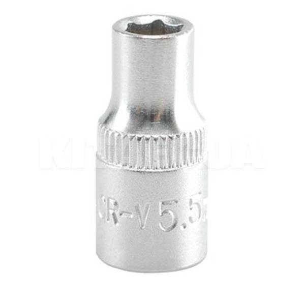 Головка торцева 6-гранна 5.5 мм 1/4" 25 мм YATO (YT-1404)