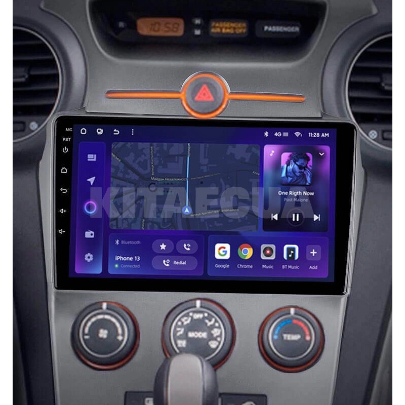 Штатна магнітола MOSS M2 4+32 Gb 9" Kia Carens UN 2006-2012 (F1) AMS (49183) - 2
