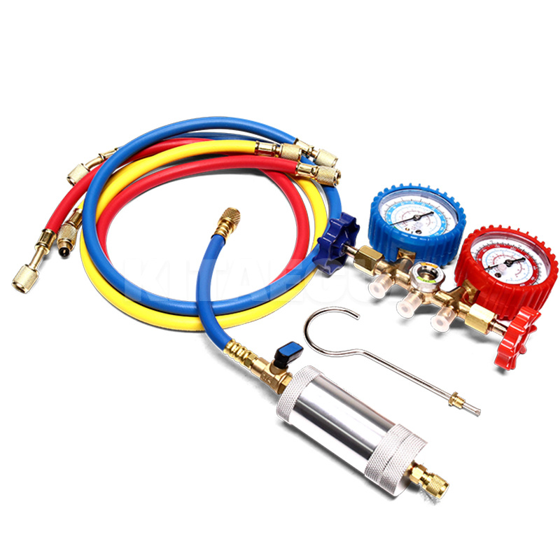 Манометрический коллектор + инжектор для заправки кондиционеров AXXIS (ax-1112-AXXIS)