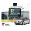 Штатная магнитола X9464 4+64 ГБ 9" Renault Megane 2 2002-2009 SIGMA4car (33801)