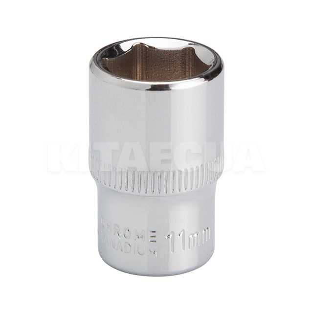 Головка торцева 6-гранна 11мм 1/4" Cr-V Intertool (ET-0441) - 2