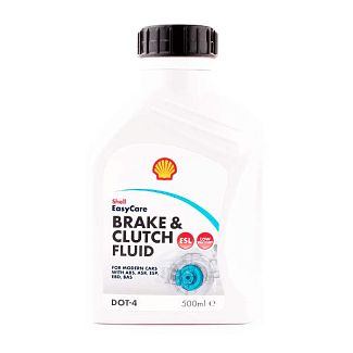 Гальмівна рідина 0.5л Brake & Clutch Fluid DOT 4 ESL SHELL