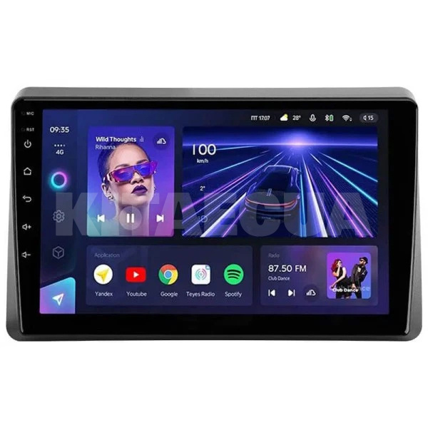 Штатна магнітола CC3 4+32 Gb 10" Renault Master 2019-2022 Teyes (47091)