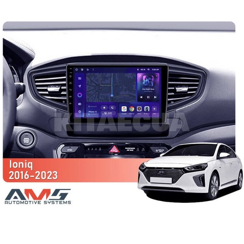 Штатна магнітола MOSS M3 4+32 ГБ 9" Hyundai Ioniq AE 2016-2023 (B) AMS (50023) - 2