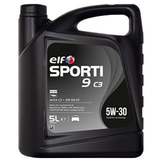 Масло моторное синтетическое 5л 5W-30 Sporti 9 C3 ELF