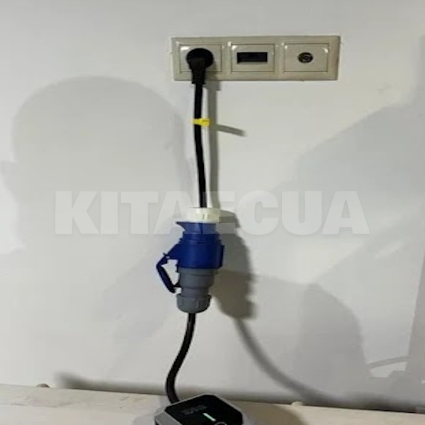 Переходник Blue CEE 32A - Schuko 16A (розетка) FEYREE (P-CEEB) - 5