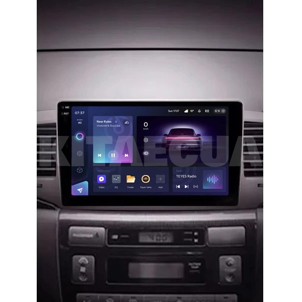 Штатная магнитола CC3 2k 4+32Gb 9" Toyota Corolla 9 E120 2004-2006 Teyes (36457) - 2