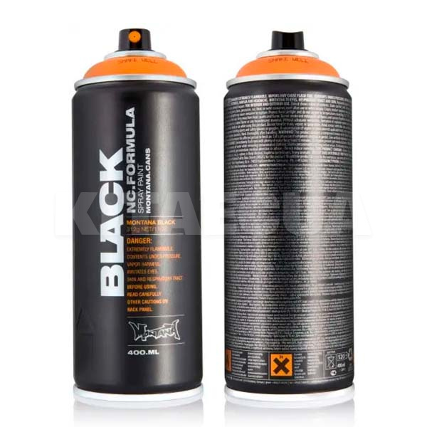 Краска оранжевая (potato) 400мл матовая MONTANA (289941-MONTANA)