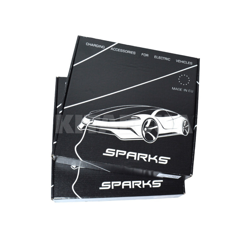 Зарядка для электромобиля 3.7 кВт 16А 1-фаза Type 1 (американское авто) Portable Smart SPARKS на HYUNDAI Kona Electric (PS16T1) - 2