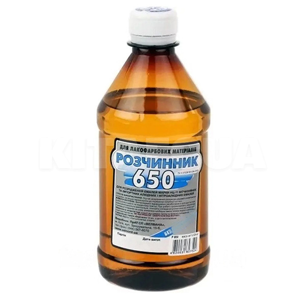 Розчинник 650 400мл для алкідної фарби Velvana (00000264007)