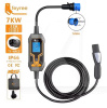 Зарядка для электромобиля 7.4 кВт 32A 1-фаза Type Tesla (американское авто) Lion King FEYREE (FY7-32-1PH-TS-K7)