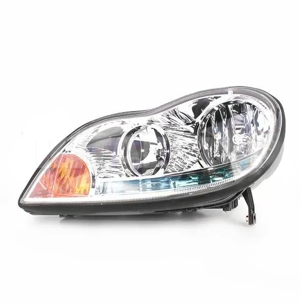 Фара передняя правая (электрокорректор) с голубой полоской на Geely CK2 (1017015737)