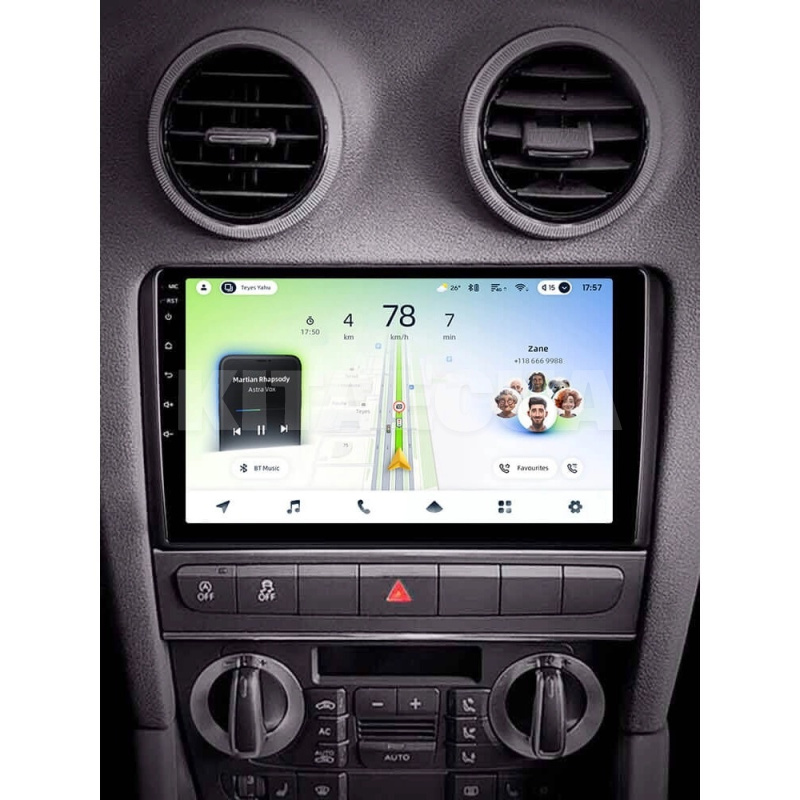 Штатная магнитола CC4L 4+64 Gb 9" Audi A3 2 8P 2003-2013 Teyes (71764) - 4