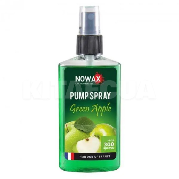 Ароматизатор "зелене яблуко" 75мл Pump Spray Green Apple NOWAX (NX07512)