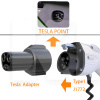 Переходник 7.4 кВт 32А 1-фаза Type 1 (станция) - Type Tesla (американское авто) GUWIEYG на TESLA (P-T1TS)