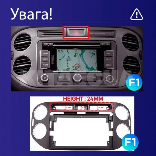 Штатная магнитола CC3L 4+64 Gb 9" Volkswagen Tiguan 1 NF 2006-2017 (F1) (24mm) Teyes (52178) - 6