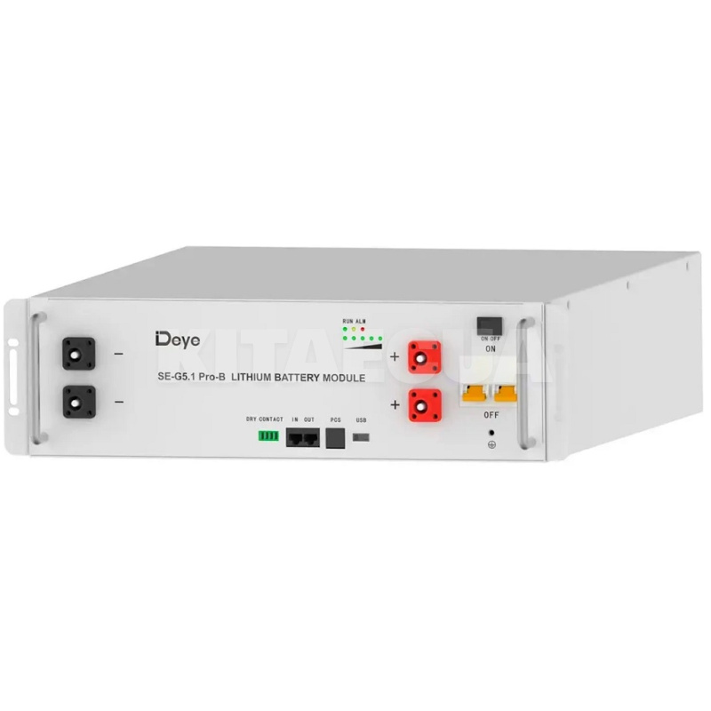 Батарея аккумуляторная низковольтная с BMS LiFePO4 5.12kWH LV DEYE (SE-G5.1 Pro-B)