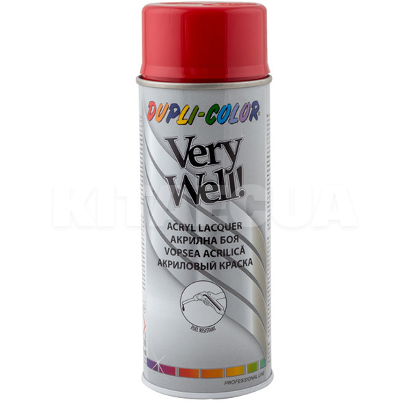 Краска-эмаль универсальная 400мл Ral 3002 карменно-красная Very Well Dupli Color (VW30020-DUPLI-COLOR)