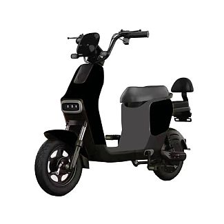 Велоскутер аккумуляторный FLY 45 км 600 Вт черный + аккумулятор 48В 12Ач FORTE