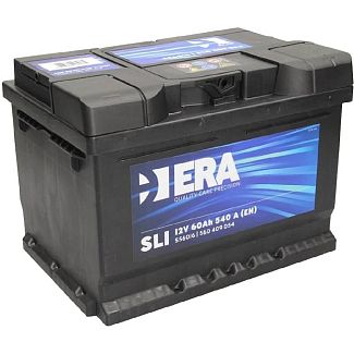 Акумулятор автомобільний 60Ач 540А "+" праворуч ERA