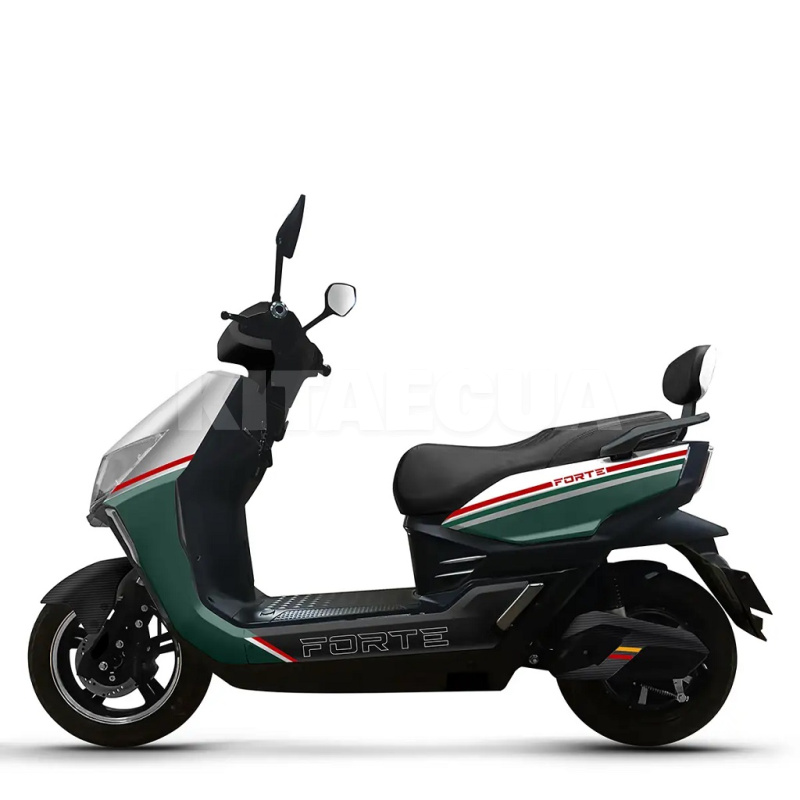Электроскутер GRAVY 60 км 2500 Вт зеленый FORTE (145187-FORTE)