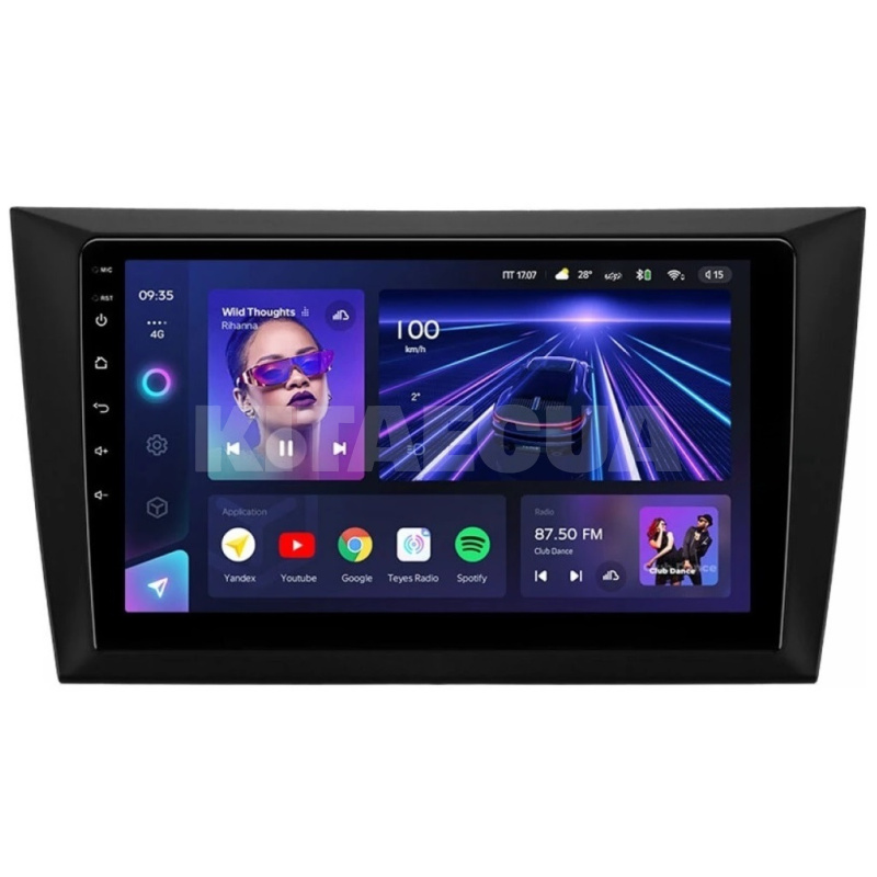 Штатная магнитола CC3L 4+64 Gb 9" Volkswagen Golf 6 2008-2016 Teyes (52167)