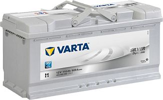 Акумулятор автомобільний 110Ач 920А "+" праворуч VARTA
