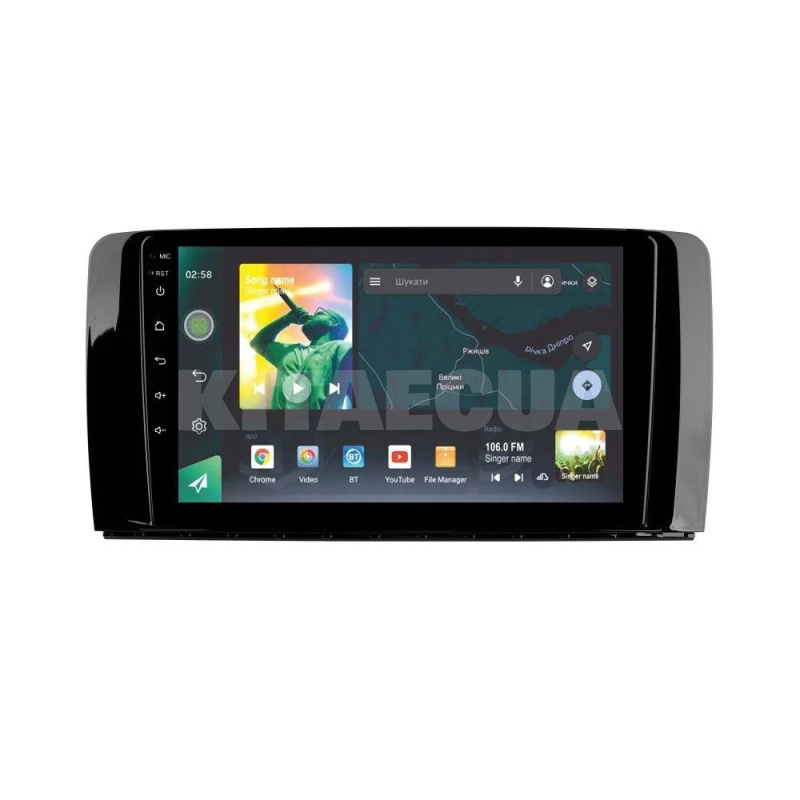 Штатна магнітола X9232 2+32 Gb 9" Mercedes Benz R-Class R280 2005-2017 (F1) SIGMA4car (33650) - 2