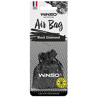 Ароматизатор "чорний діамант" 20г AIR BAG Black Diamond Winso