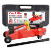 Домкрат гидравлический подкатной 2т (130мм-330мм) с пластиковым кейсом CARLIFE (FJ575P)