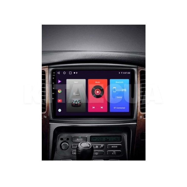 Штатна магнітола F9216 2+32 Gb 9" Toyota Land Cruiser 2002-2007 (A) SIGMA4car (30587) - 2