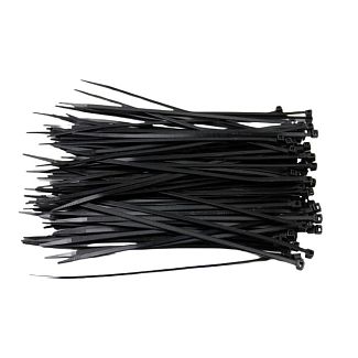 Стяжки чорні пластикові 370 х 4.8 мм 100 шт. BOSMA