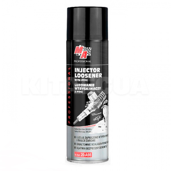 Очиститель инжекторных форсунок 400мл injector loosener ptfe MOJE AUTO (31277)