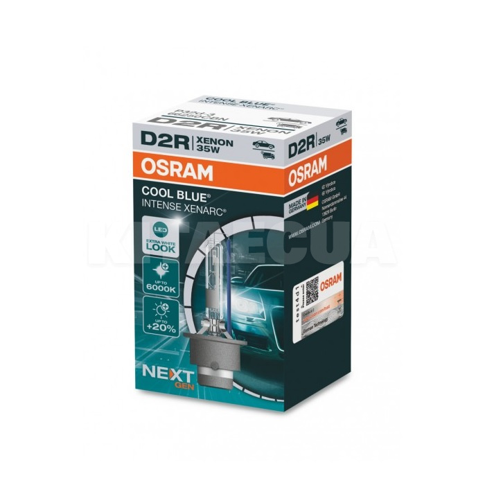 Ксенонова лампа D2R 35W 85V (P32D-3) COOL BLUE INTENSE Next Gen +150% Osram (66250CBN)