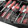 Набор отверток с комплектом насадок и головок 63 предмета Intertool (VT-3363)