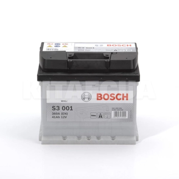 Аккумулятор автомобильный S3 001 41Ач 360А "+" справа Bosch (0092S30010)