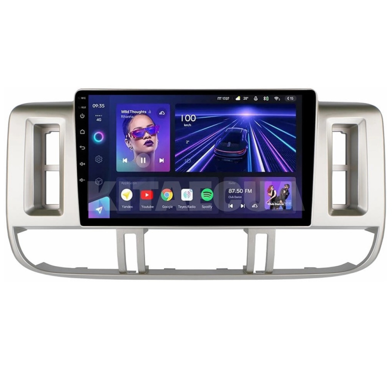 Штатна магнітола CC3L 4+64 Gb 9" Nissan X-TRAIL 2006 Sliver Teyes (57094)