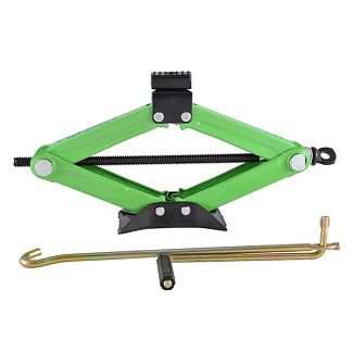 Домкрат механический ромбовидный до 1.5т (104мм-385мм) с резиновой накладкой Winso