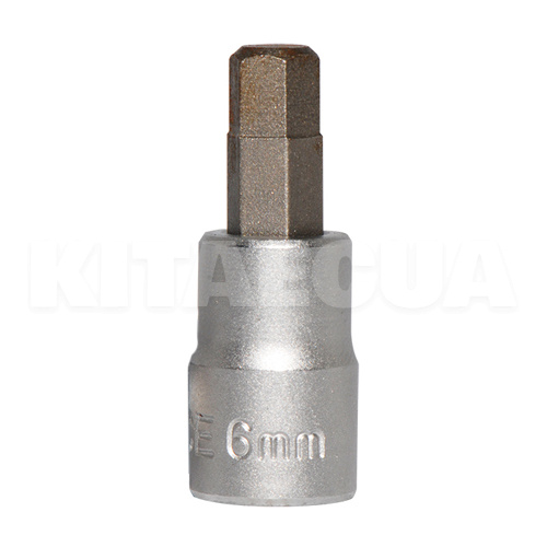 Головка торцевая с 6-гранной насадкой 6 мм 1/4" 32 мм FORCE (FOR 3243206)