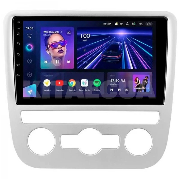 Штатная магнитола CC3L 4+64 Gb 9" Volkswagen Scirocco 3 III Mk3 2008-2014 (F4) Teyes (52176)