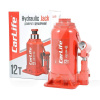 Домкрат гидравлический бутылочный 12т (210мм-395мм) CARLIFE (BJ412)