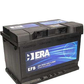 Аккумулятор автомобильный 70Ач 700А "+" справа ERA