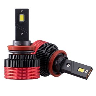 LED лампа для авто K12 H11 75W 6000K STELLAR