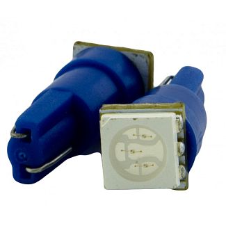 LED лампа для авто W2.0x4.6d 12V синій AllLight