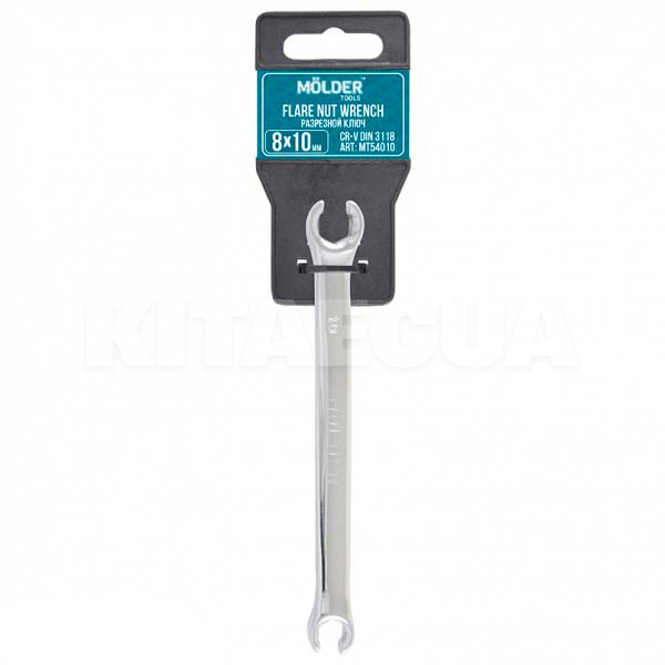 Ключ разрезной 8 х 10 мм CR-V MOLDER (MT54010) - 2